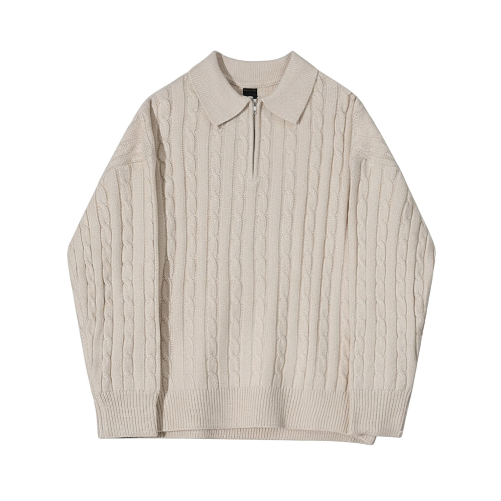 Niche Design Lapel Pullover