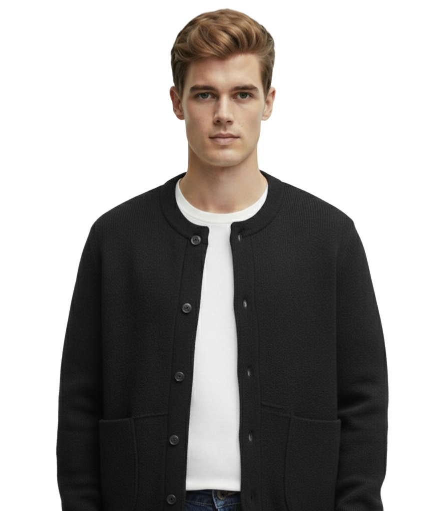 Thick Knit Wool Cardigan