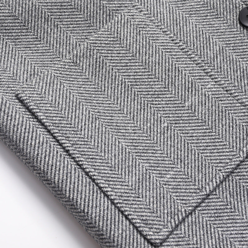 Plush And Thick Woolen Coat