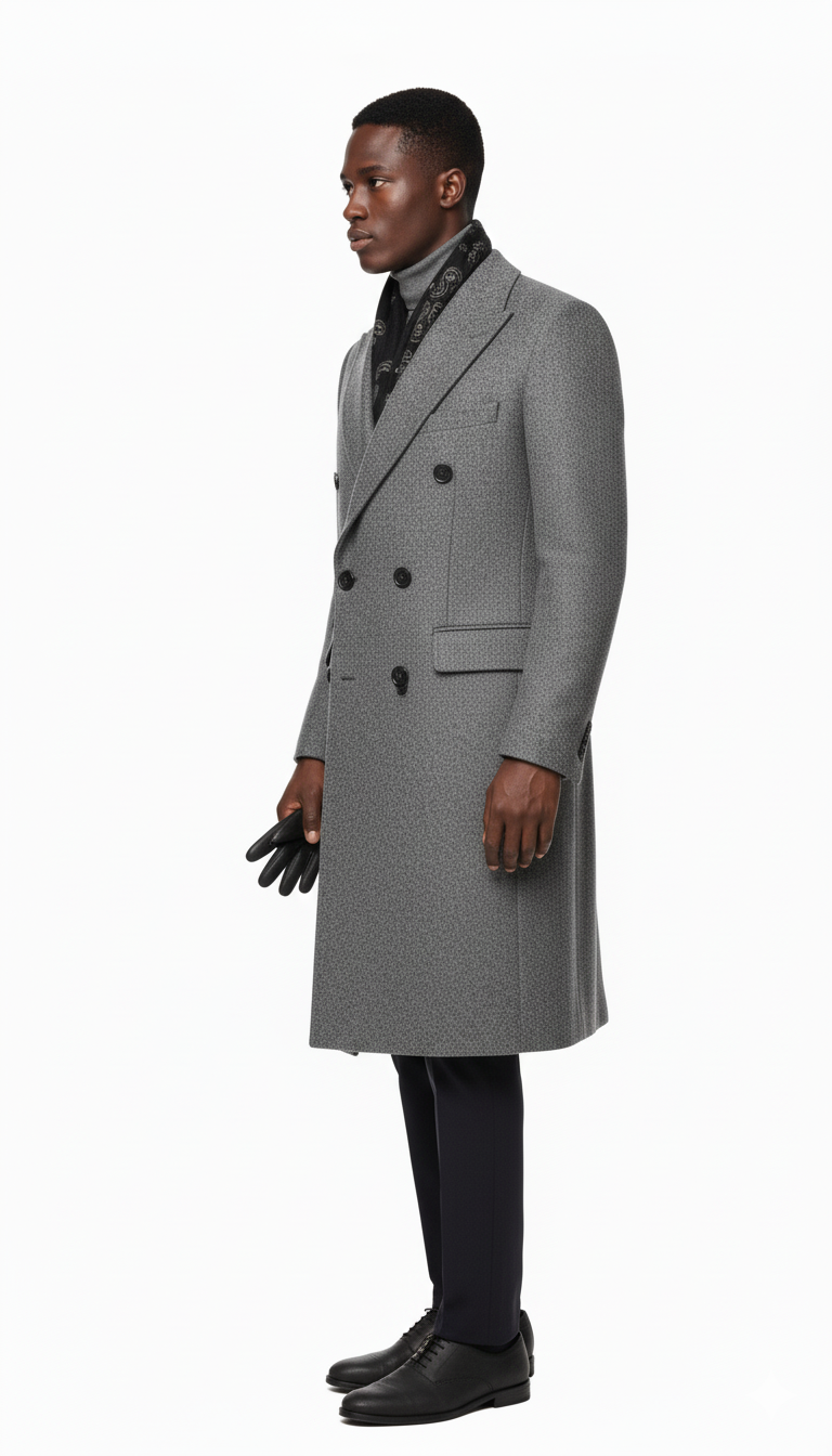 Italian Slim Fit Overcoat