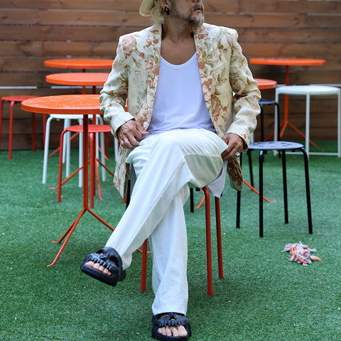 White Casual Summer Blazer