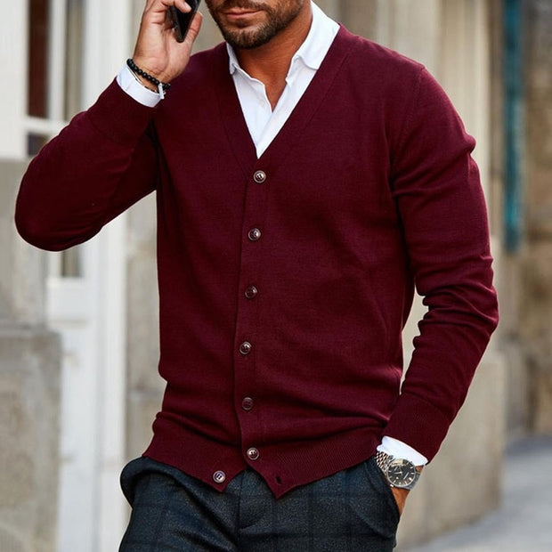 Classic Loose-Fit Cardigan