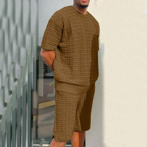 Loose-Fit 2-Piece Hippie T-Shirt & Short Set