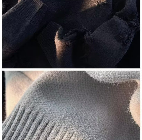 Ripped Knit Sweater