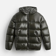 Lightweight Short Hooded Down Jacket