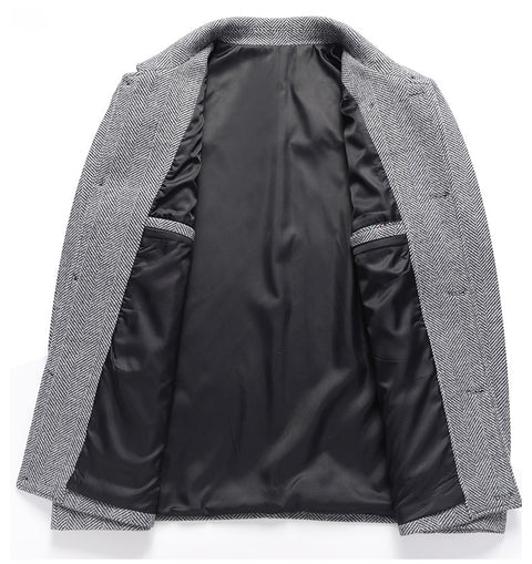 Plush And Thick Woolen Coat