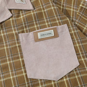 Fashion Plaid Short Sleeve Shirt