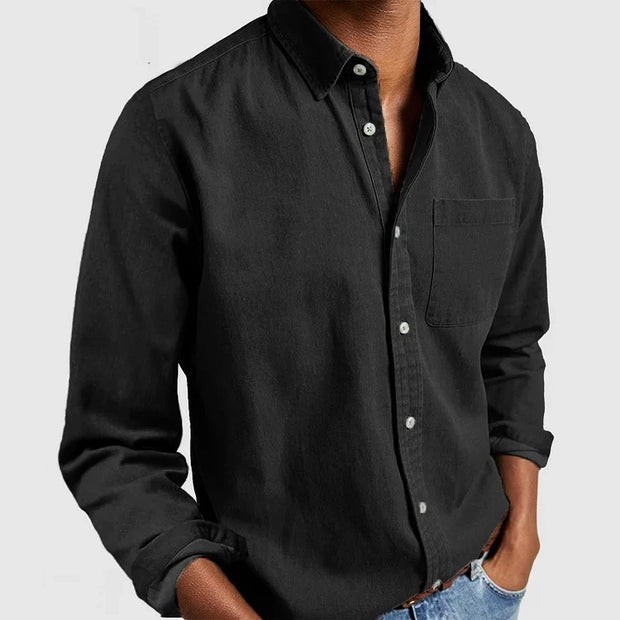 Long Shirt Sleeve Lapel