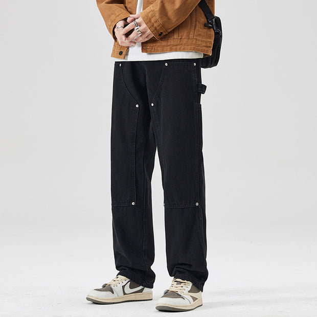 Vintage Straight-Leg Utility Logging Cargo Pant