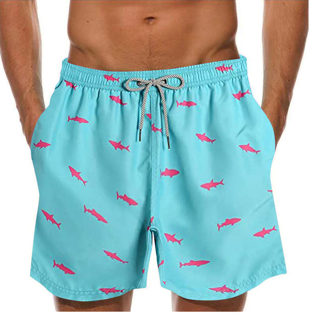 Men's Casual Beach Swim Shorts – Quick-Dry Summer Swimwear