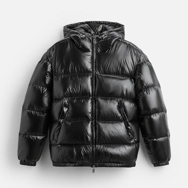 Lightweight Short Hooded Down Jacket