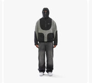 Lamb Wool Hooded Zipper Jacket