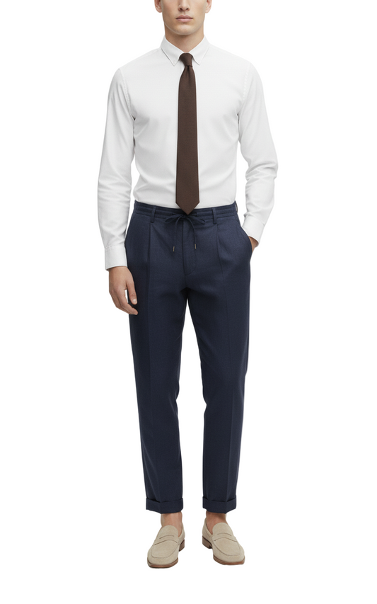 Casual Thin Lightweight Linen Drawstring Pant