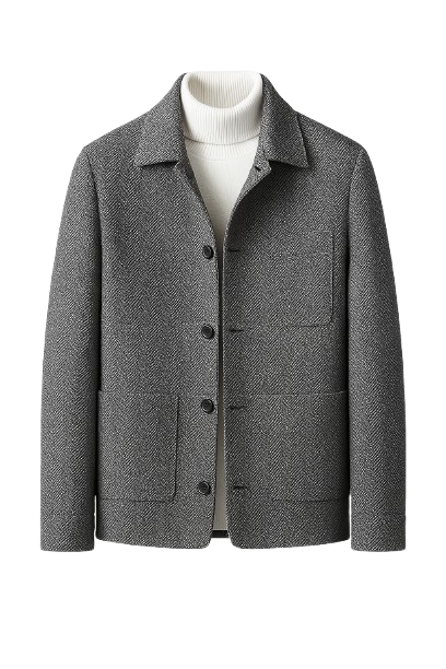 Plush And Thick Woolen Coat