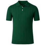 Lyocell Slim Fit Polo Shirt