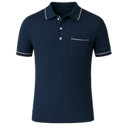 Old Money Short-sleeved Polo Shirt