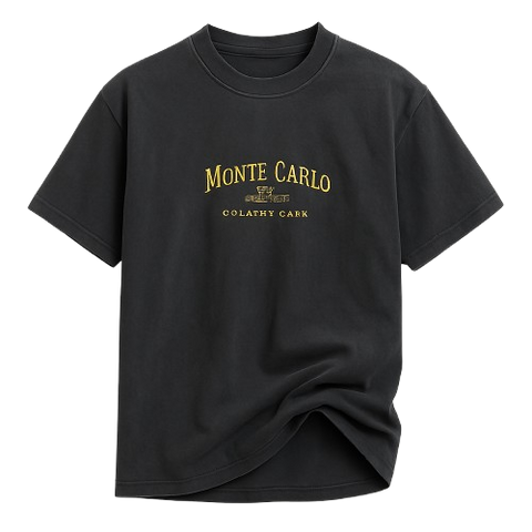 Loose - Fit Vintage Printed T-Shirt