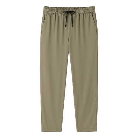 Summer Ice Silk Drawstring Jogger Pant