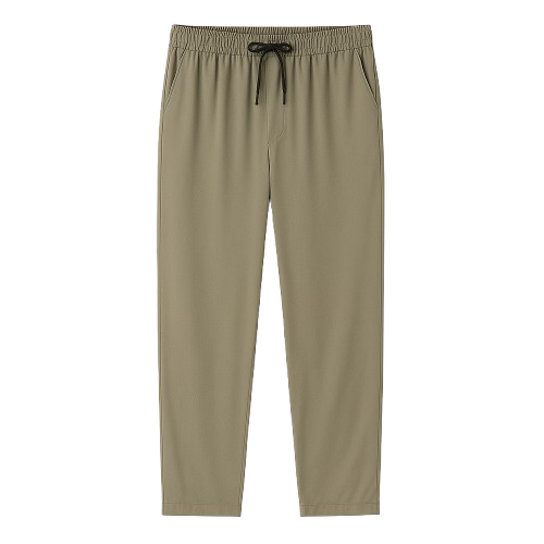 Summer Ice Silk Drawstring Jogger Pant