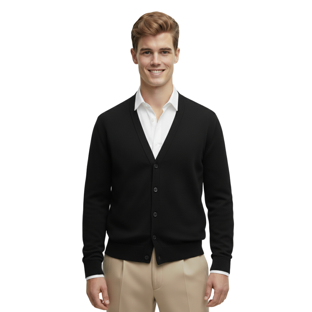 Classic Loose-Fit Cardigan