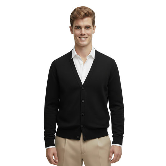 Classic Loose-Fit Cardigan