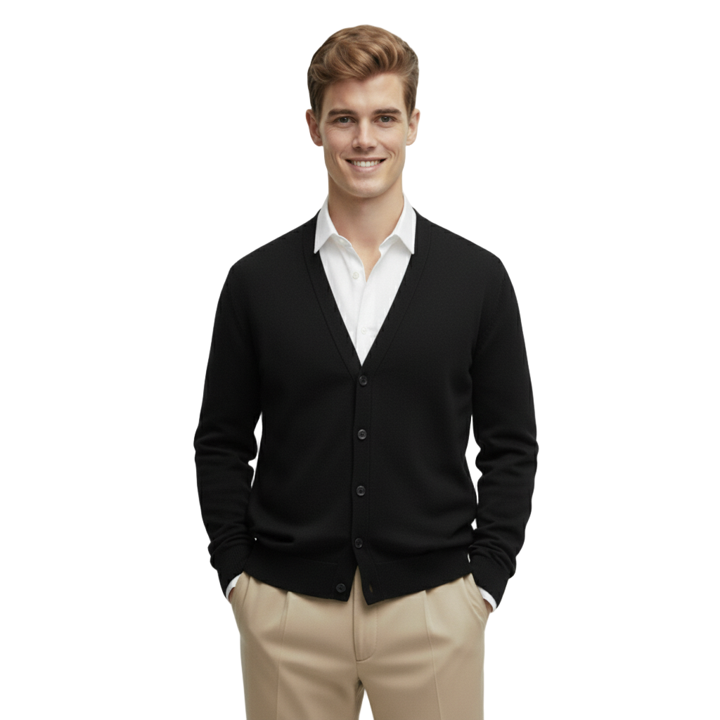 Classic Loose-Fit Cardigan