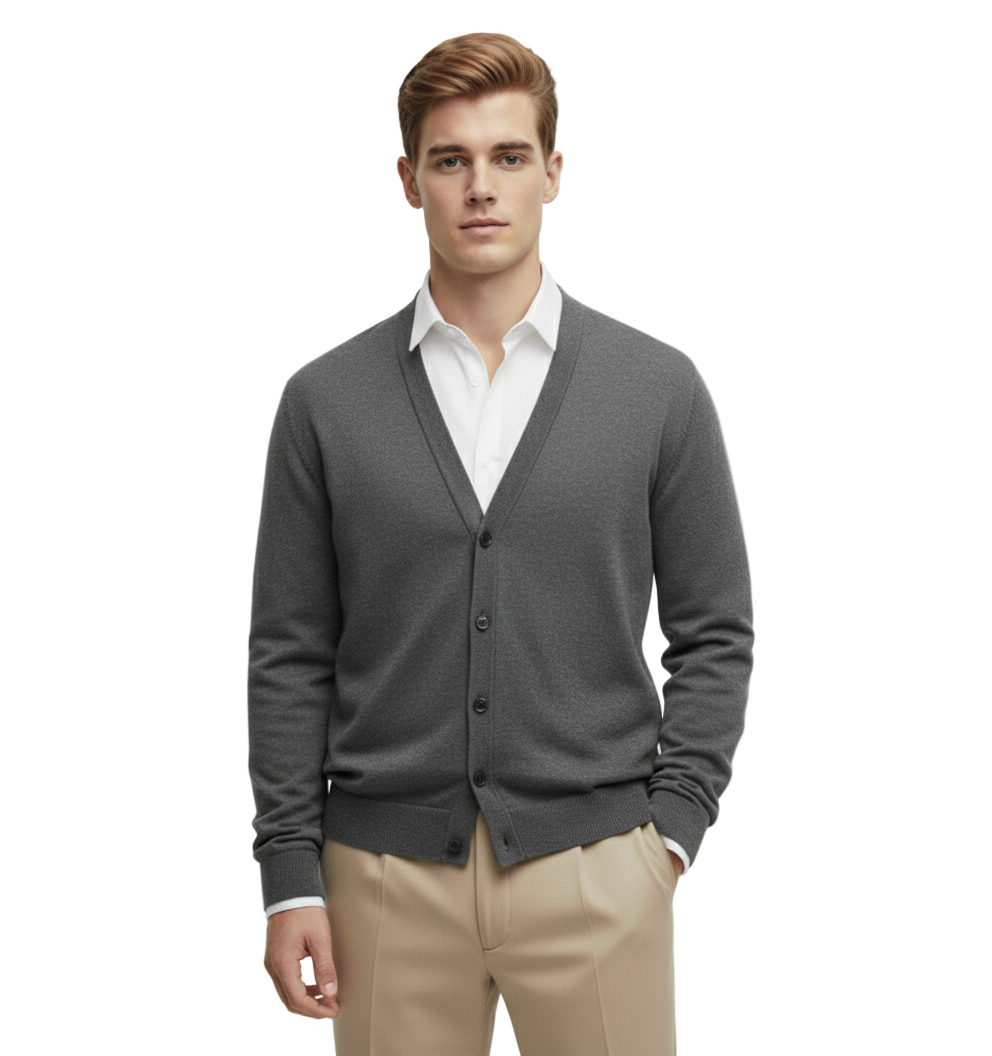 Classic Loose-Fit Cardigan