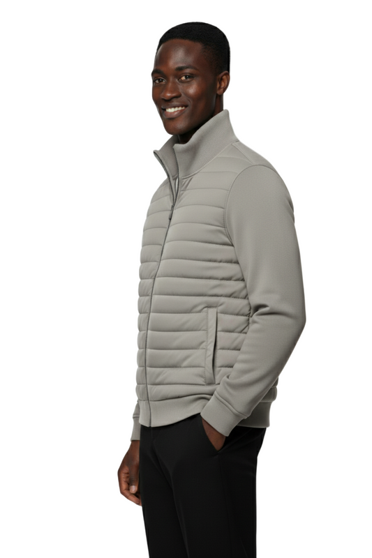 Lightweight High Neck Zipper Jacket