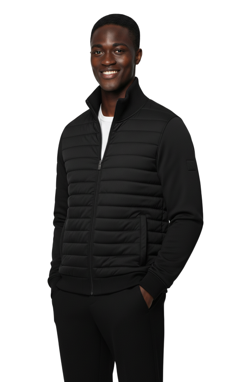Lightweight High Neck Zipper Jacket