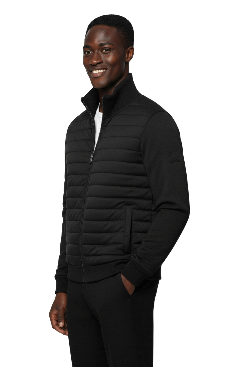 Lightweight High Neck Zipper Jacket