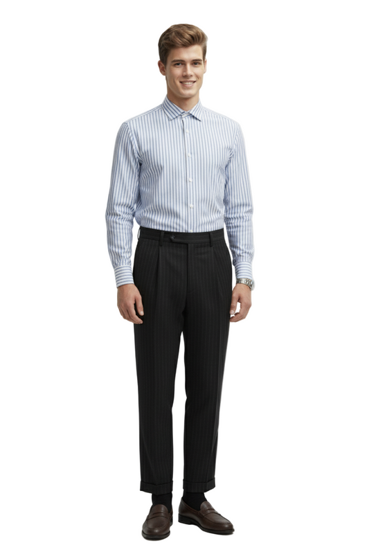 Italian Naples High-waisted Trouser