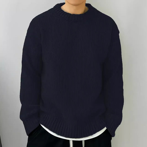 Japanese Retro Loose Knit Pullover