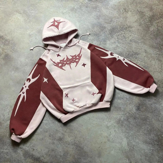 Fashionable Printed Hoodie