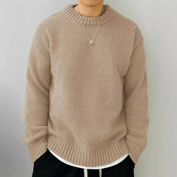 Japanese Retro Loose Knit Pullover