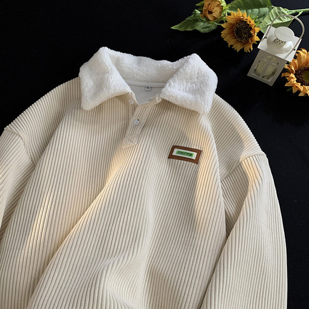 Warm Polo Collar Sweater