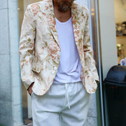 White Casual Summer Blazer