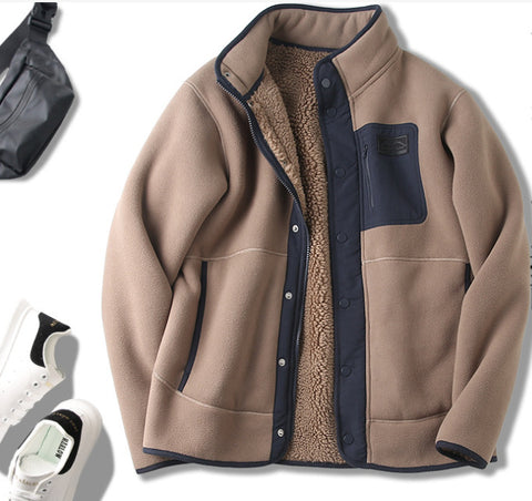 Fleece-Lined Winter Jacket