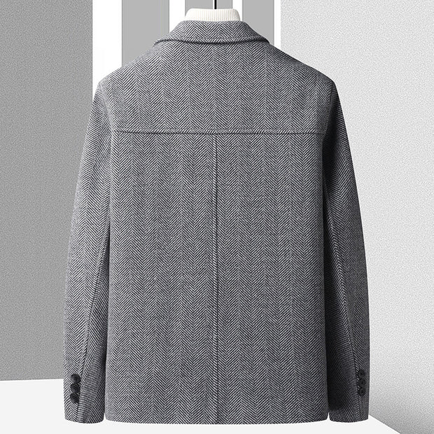 Plush And Thick Woolen Coat