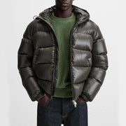 Lightweight Short Hooded Down Jacket