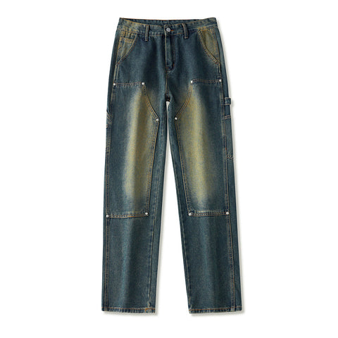 Vintage Straight-Leg Utility Logging Cargo Pant