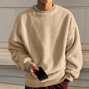 Double-Sided Velvet Sweater