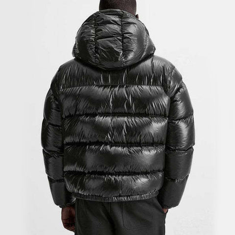Lightweight Short Hooded Down Jacket