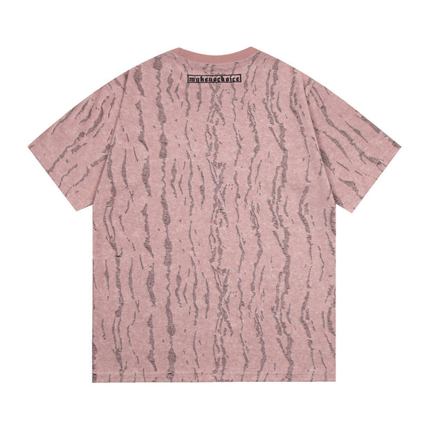 Gothic Letter Cotton T-Shirt – Fashion Statement Streetwear Top