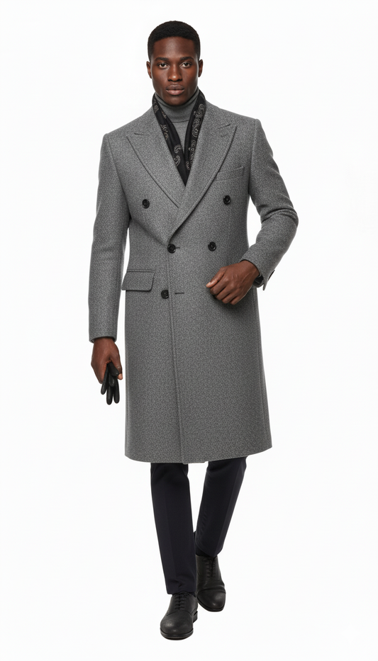 Italian Slim Fit Overcoat